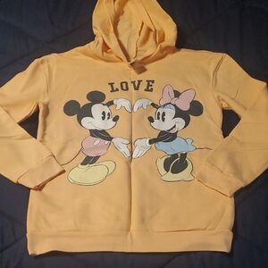 Disney Mickey Mouse Yellow Hoodie